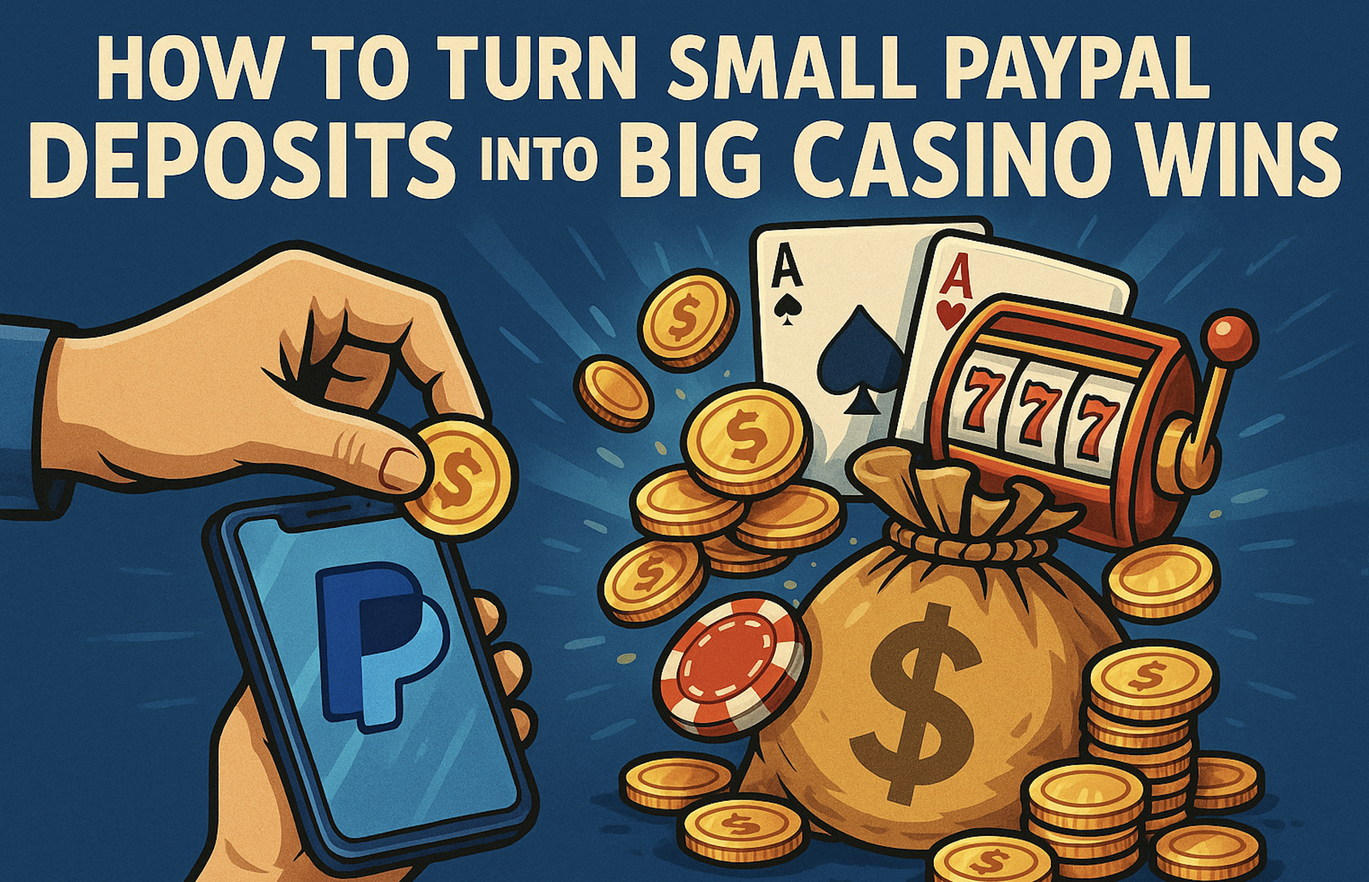 How to Turn Small PayPal Deposits into Big Casino Wins 