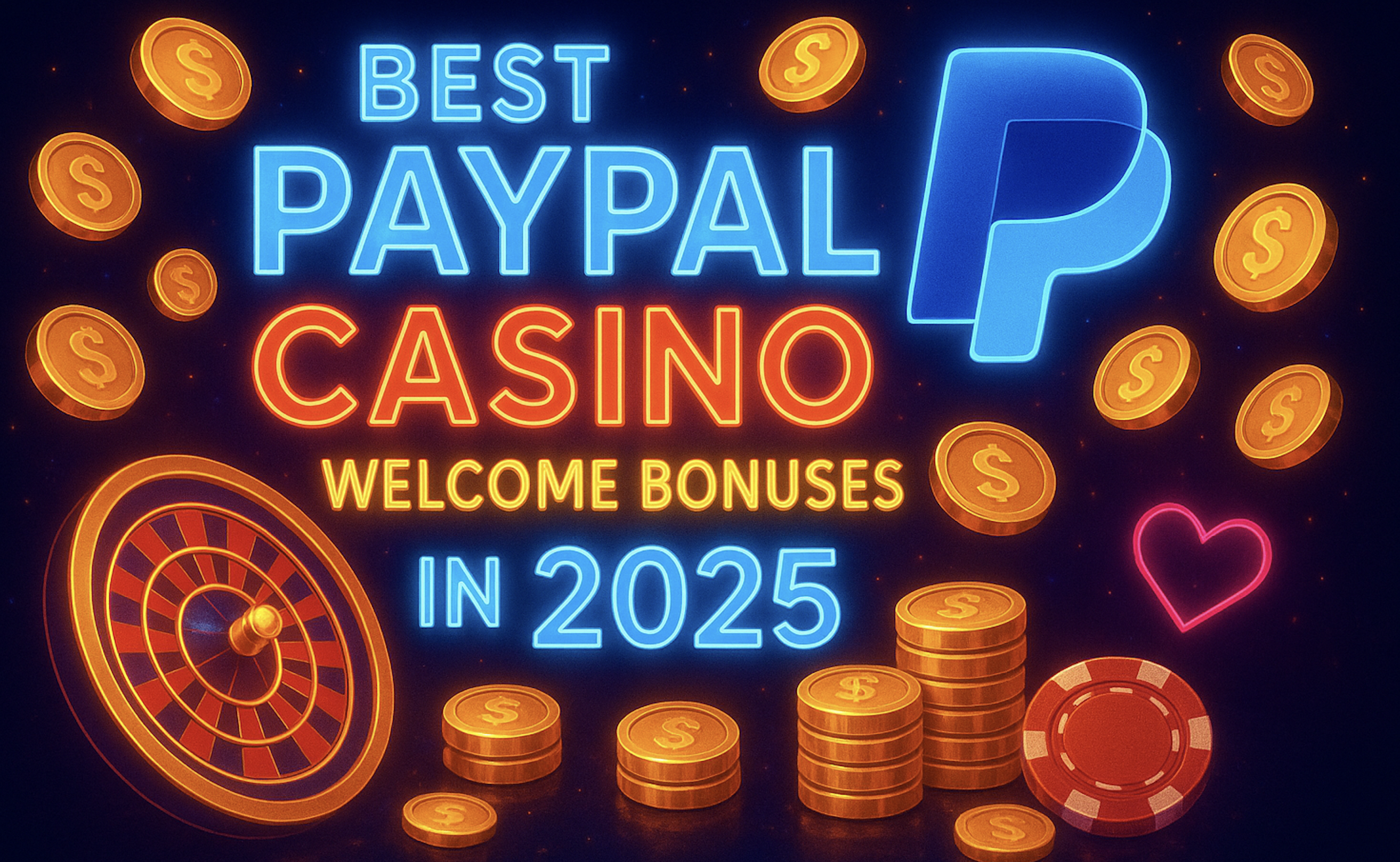 Best PayPal Casino Welcome Bonuses in 2025
