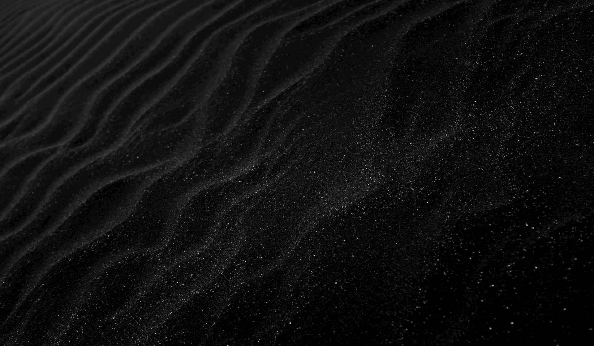 Black sand