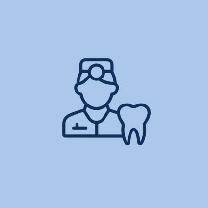 Aspen Dental dentist icon. 