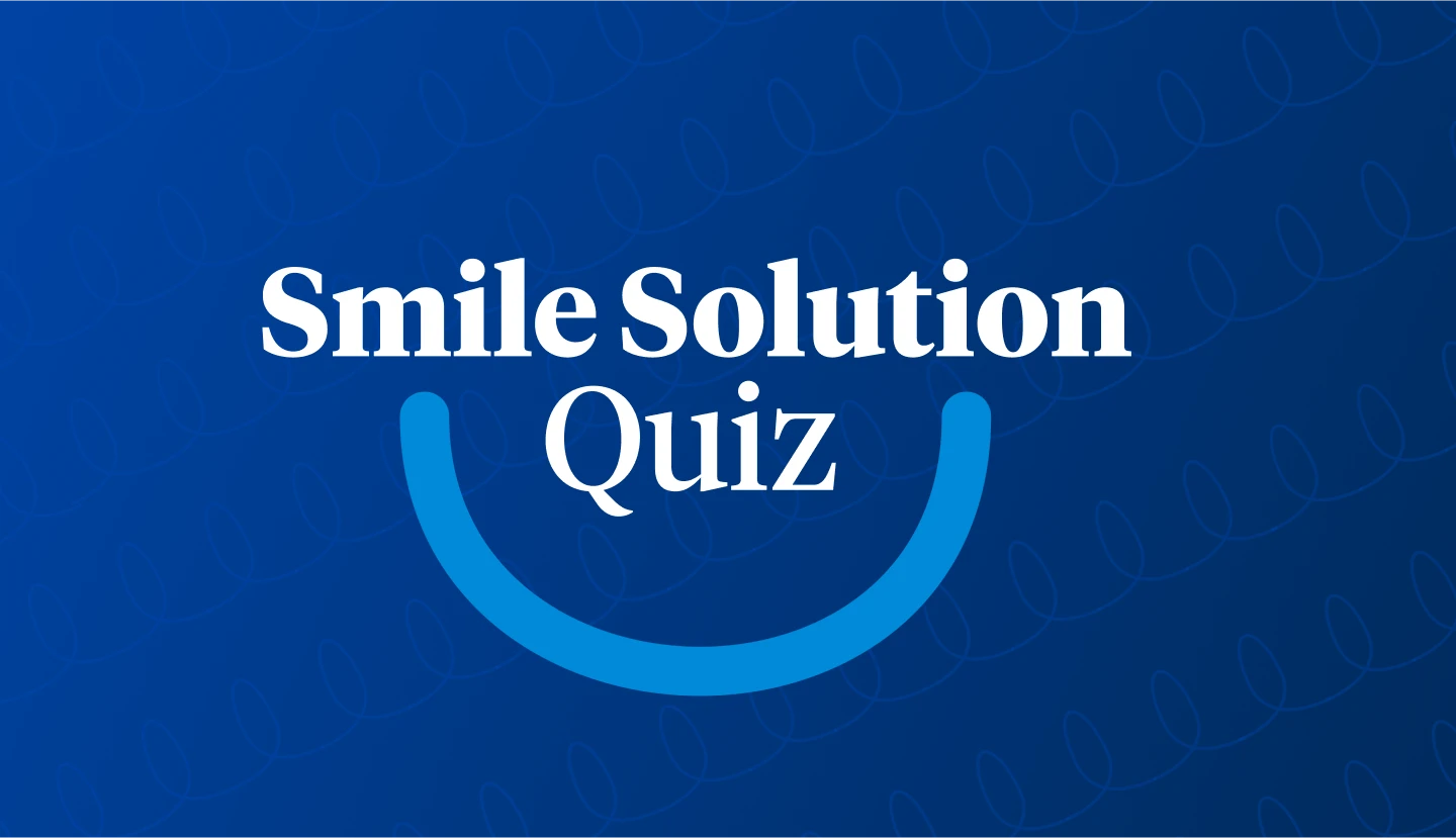 Aspen Dental Smile Solutions quiz. 