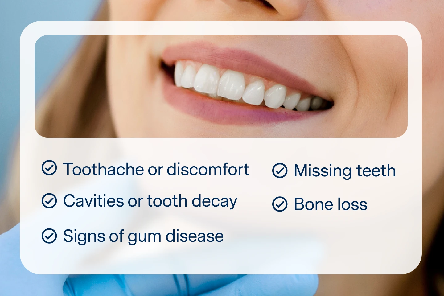 Restorative dental treatments and procedures should be considered if you have damaged or decayed teeth, missing teeth, or if you're experiencing pain or discomfort in your mouth. Additionally, if you notice changes in your bite or have difficulty chewing or speaking, restorative treatments may be necessary.