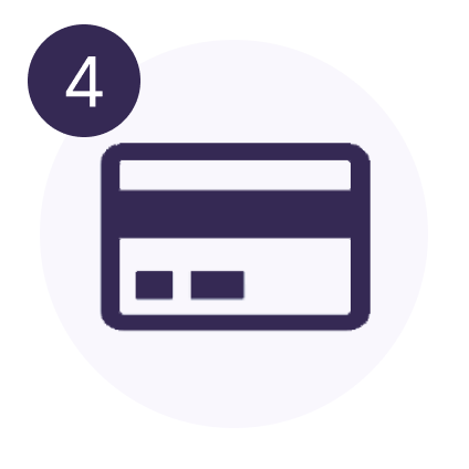 Swipeable card icon. 