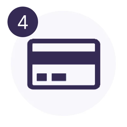 Swipeable card icon.