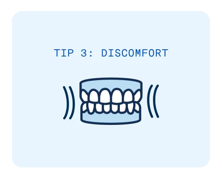 Oral health discomfort icon