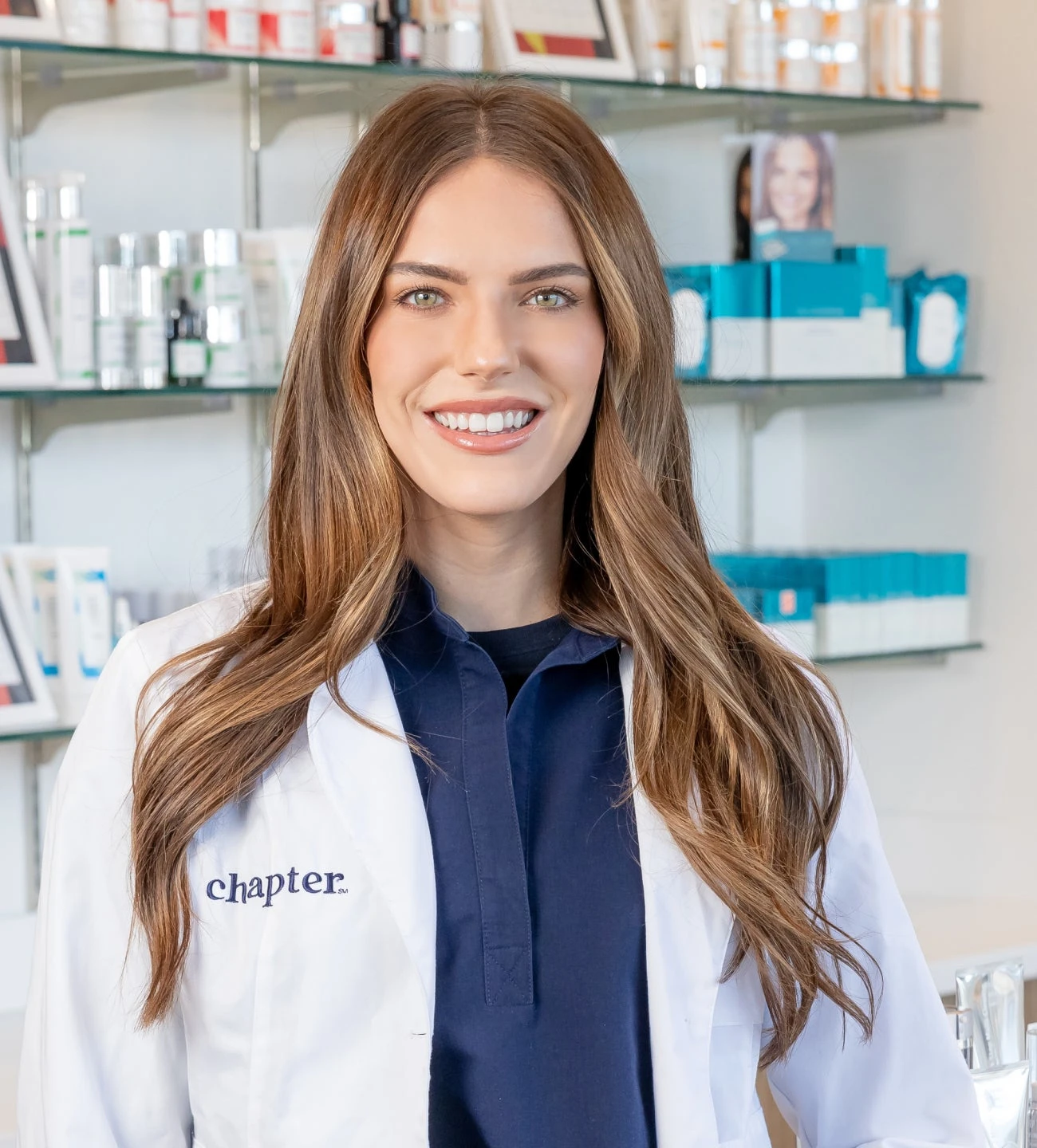 Micah Stark, managing clinical director at Chapter in Eden Prairie, MN, is ready to help you with all your aesthetic needs.