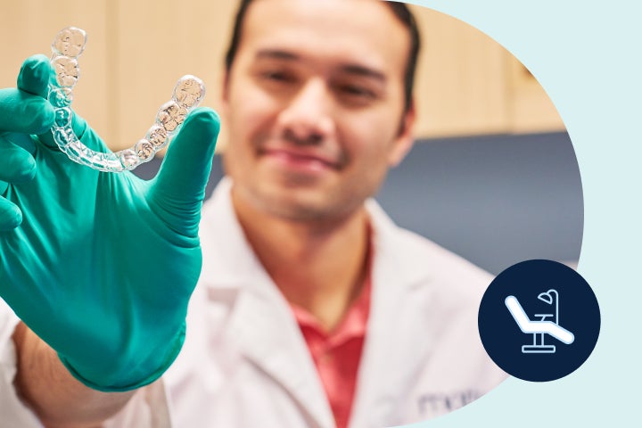 Dental consultation highlighting the process of orthodontic evaluation for teeth alignment.