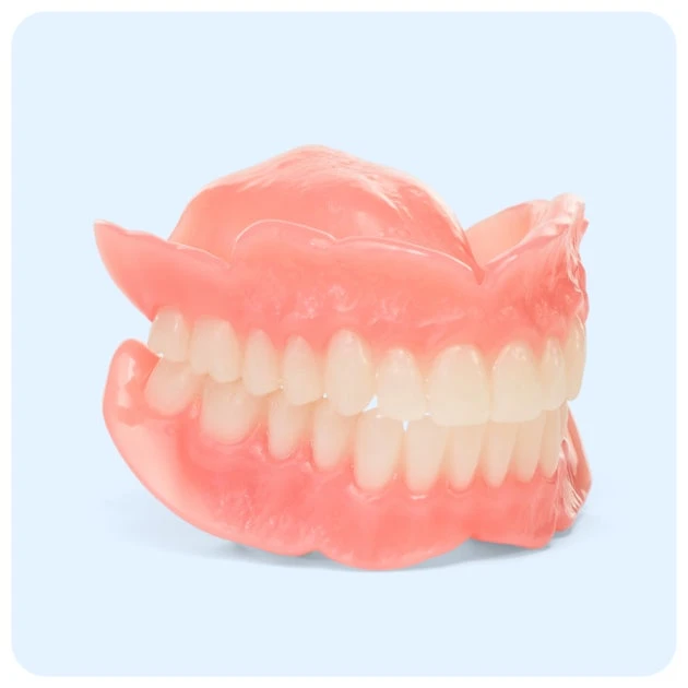 Aspen Dental custom dentures.