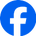 A blue facebook logo.