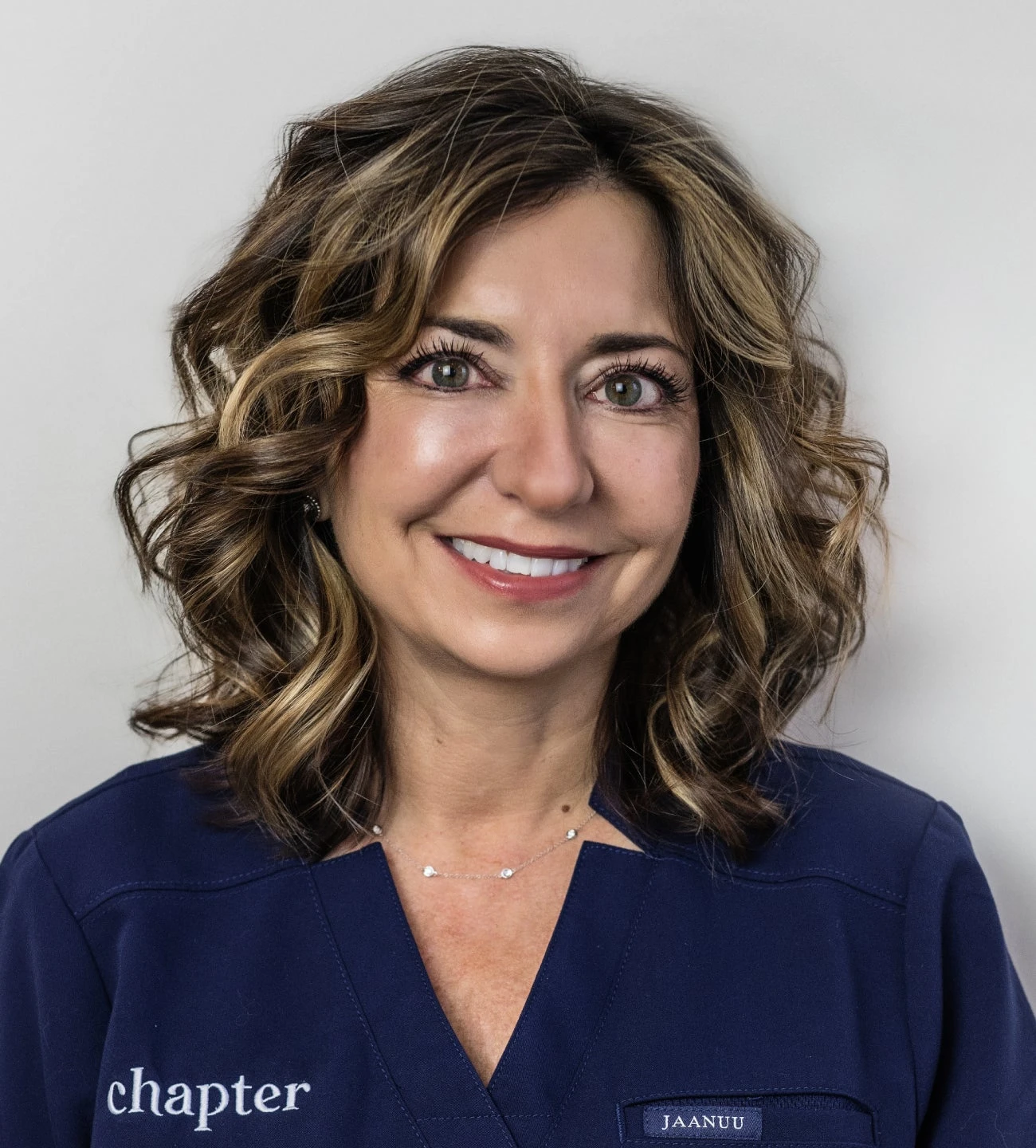 Daniela Fisher, managing clinical director at Chapter in Sioux City, IA, is ready to help with all your aesthetic needs.