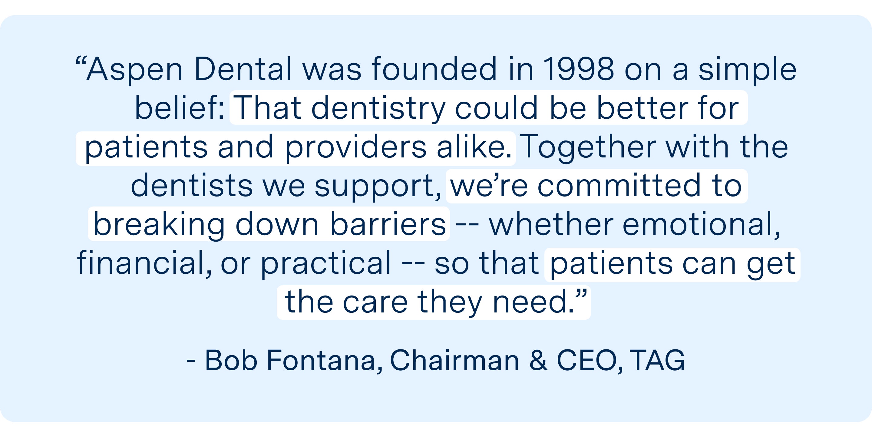 About Aspen Dental Our Story, Mission, & Expert Dental Care