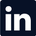 LinkedIn logo - Chapter blue