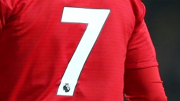 manchester united 7 jersey