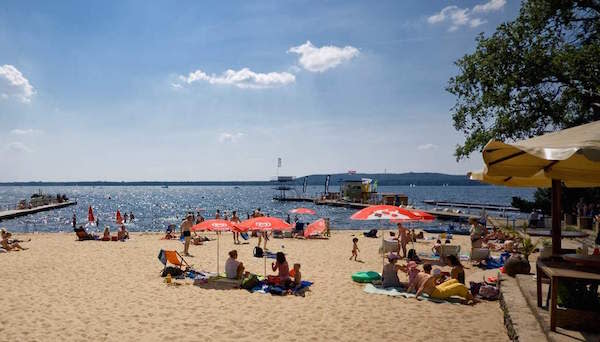 Paddeln auf dem Müggelsee