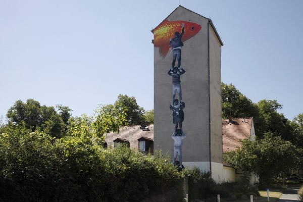 „Paste Up History“: Neue Street Art in Marienfelde