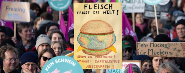 Klimarebellen vor Grüner Woche – „Eventuell gibt es eine Blockade“