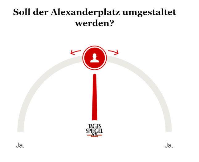 Umfrage Umgestaltung Alexanderplatz
