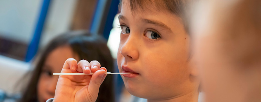 Senat bis Ostern an Lolli-Tests für Kitas gebunden