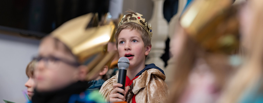 Sternsinger im Roten Rathaus: Berlin schaut auf den Bürgermeister