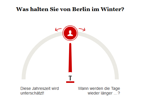 OPINARY: Was halten Sie von Berlin im Winter?