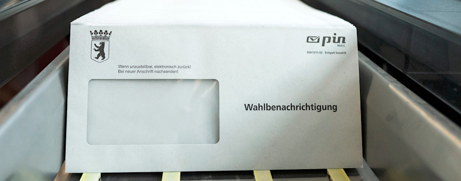 Wegen eines technischen Fehlers: 3000 Berliner erhalten falsche Wahlunterlagen