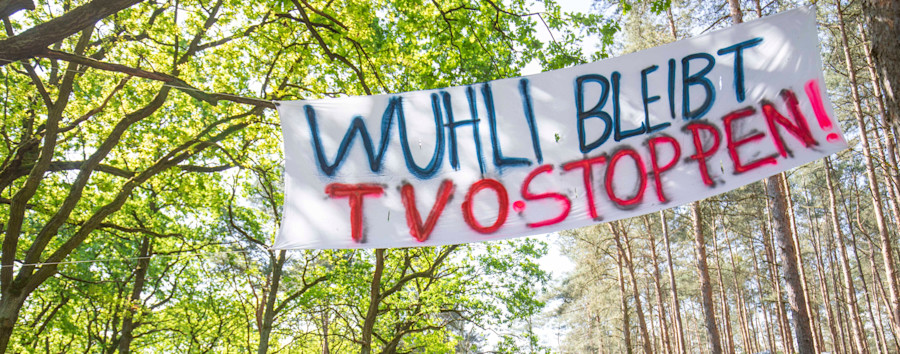 Vierspurige Straße auf Kosten der Bahn: Für die TVO müssen 15 Hektar Wald und eine S-Bahn-Trasse weichen