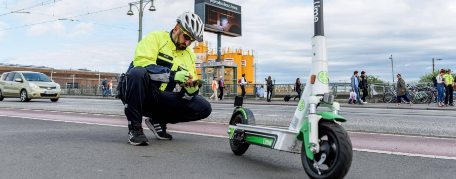 E-Scooter-Verfahren haben um 300 Prozent zugenommen