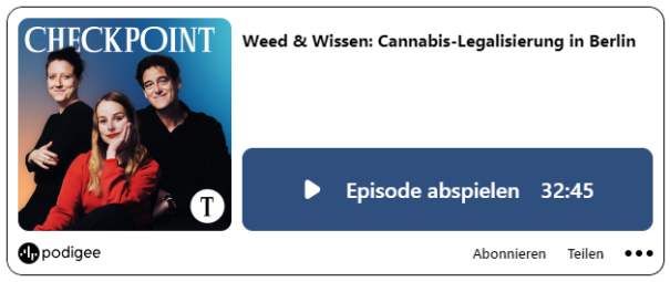 Checkpoint-Podcast: Weed & Wissen - Berlin und die Cannabis-Legalisierung