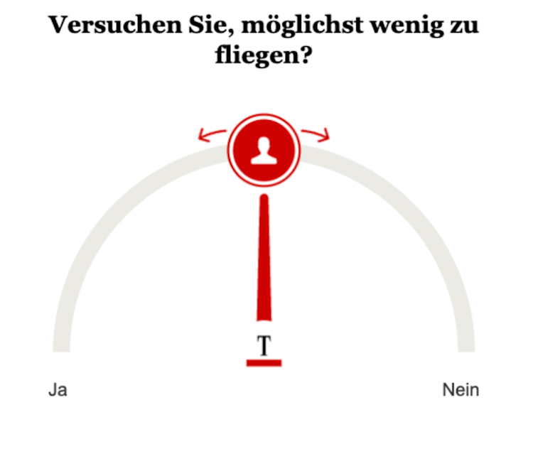 Opinary: Versuchen Sie, möglichst wenig zu fliegen?
