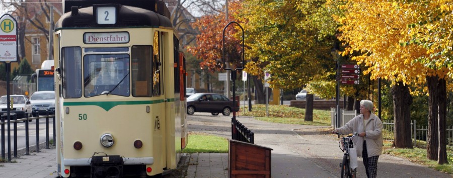 Nächster Halt – Berliner DDR-Nostalgie: Ausrangierte Straßenbahn steht zum Verkauf