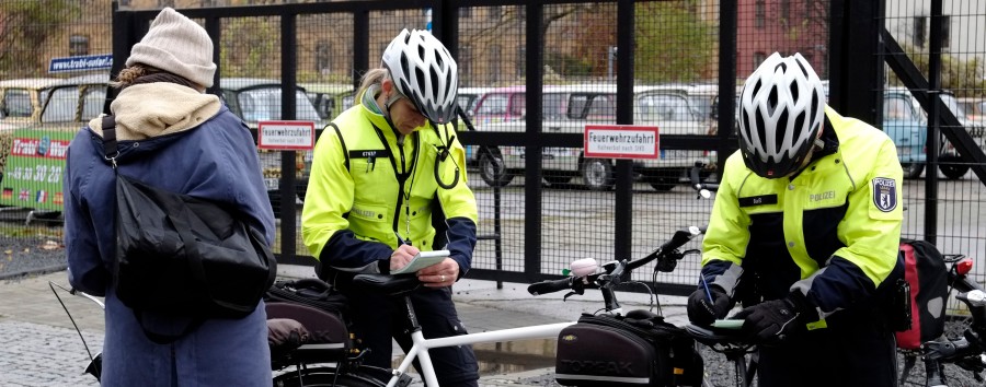 Chef der Berliner Fahrradstaffel muss gehen