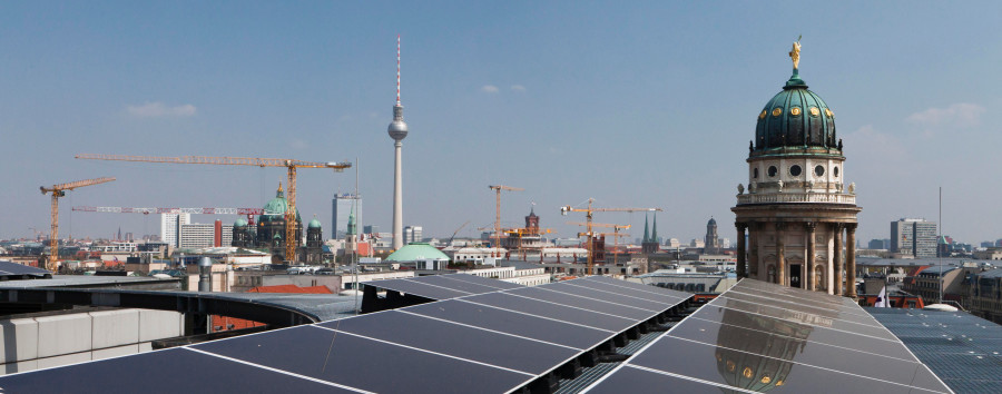 Nicht auf der Sonnenseite der Energiewende: Berlin bei Solar-Quote auf Platz zehn von 14 deutschen Großstädten