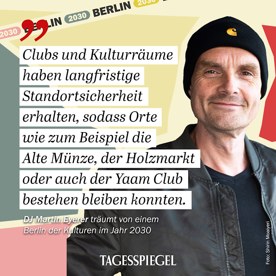 Berlin 2030 - Visionen für die Hauptstadt mit Martin Eyerer