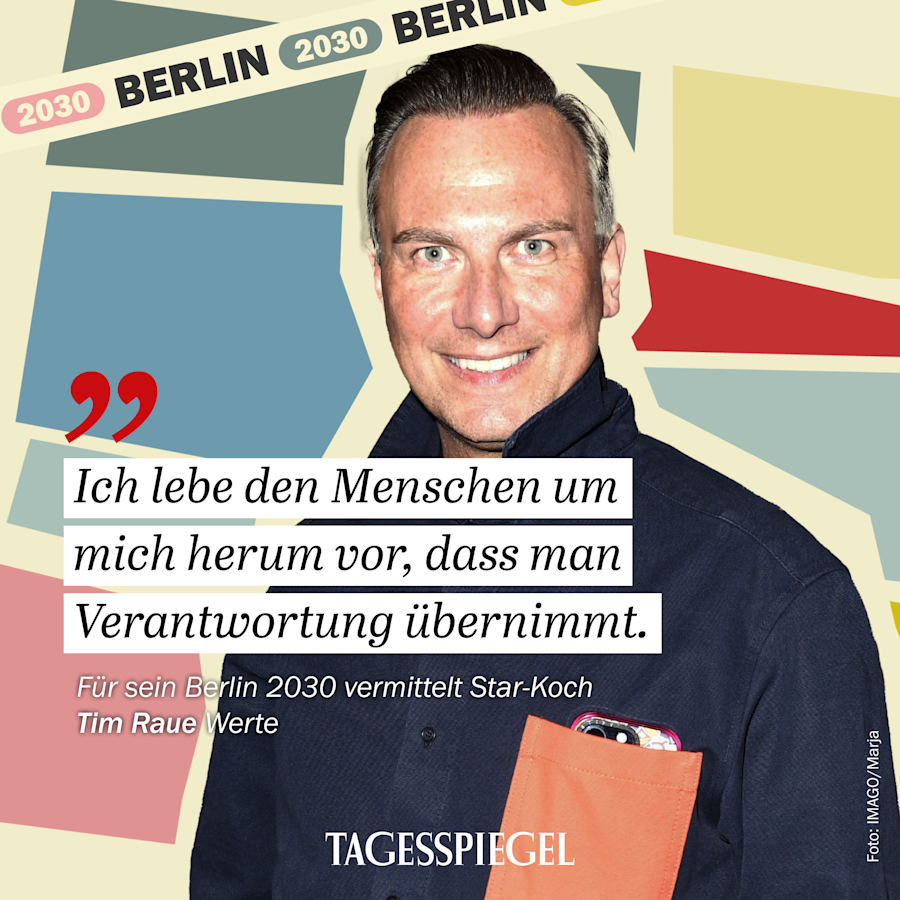 Berlin 2030 - Visionen für die Hauptstadt mit Tim Raue