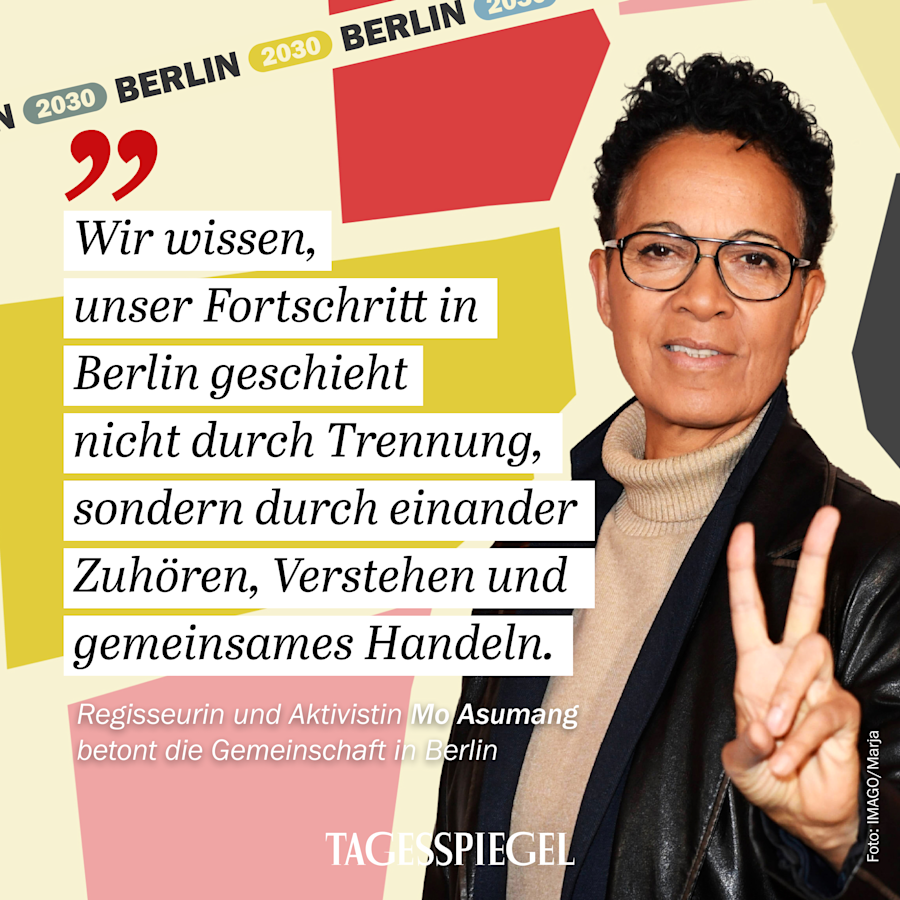 Berlin 2030 - Visionen für die Hauptstadt mit Mo Asumang