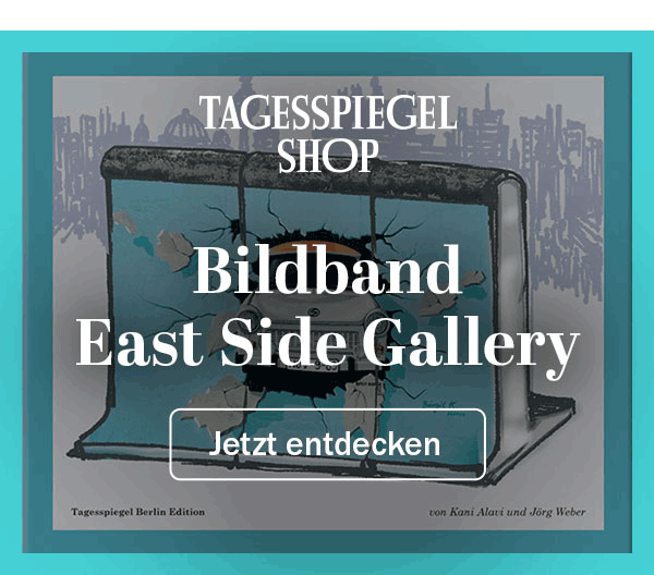 https://shop.tagesspiegel.de/unser-sortiment/buecher/politik-geschichte/2207/bildband-east-side-gallery?utm_source=tsp-newsletter&utm_medium=banner&utm_content=east-side-gallery&utm_campaign=shop