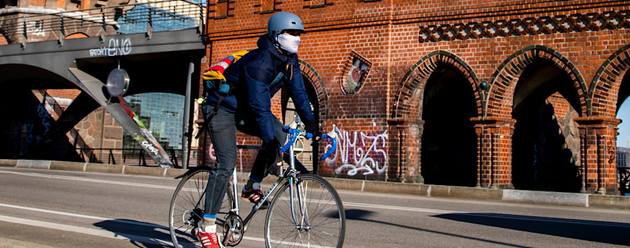 Breitere Radspuren, um das Ansteckungsrisiko zu minimieren?