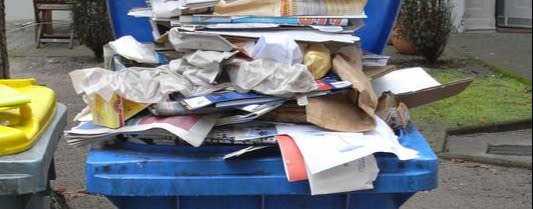Warum mitten in Schöneberg ein Papierberg wuchs