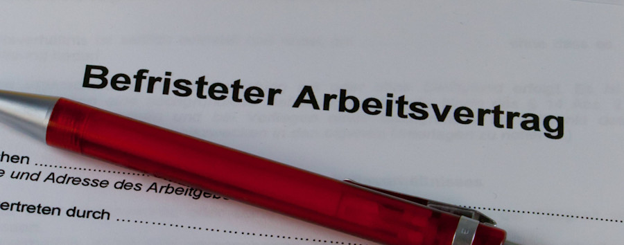 Gegen befristete Arbeitsverträge – aber nur bei den anderen