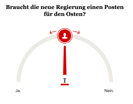 Opinary: Braucht die neue Regierung einen Posten für den Osten?