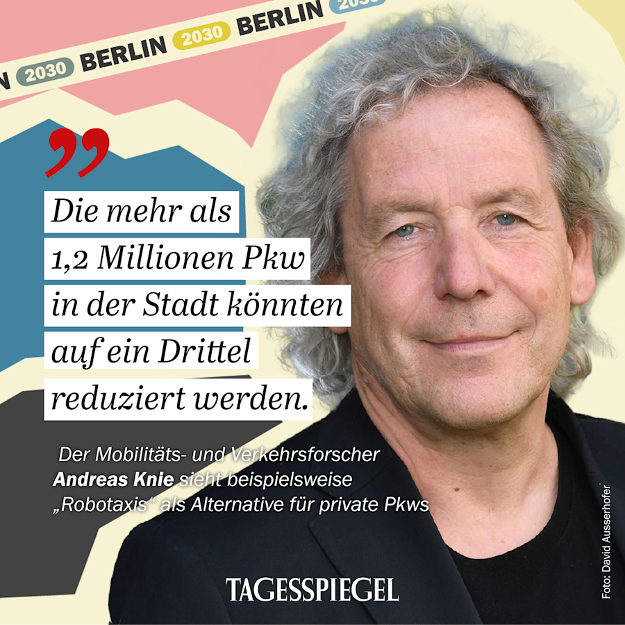 Berlin 2030 – Visionen für die Hauptstadt mit Andreas Knie