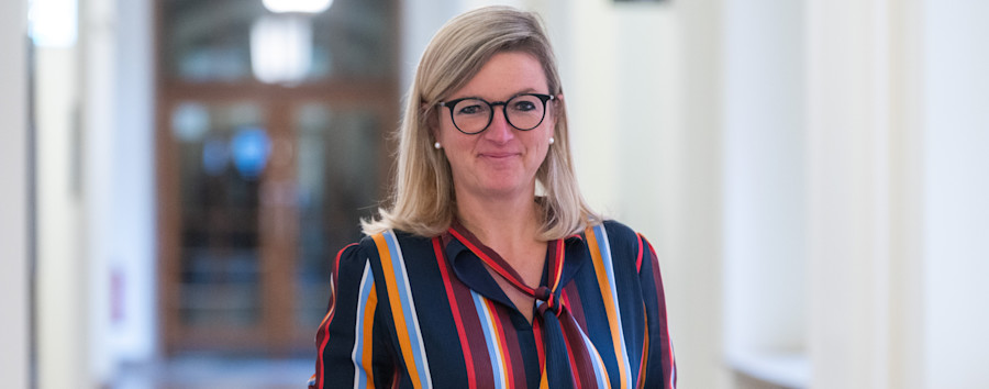 Kein Problem mit Wölfen: Zukünftige Brandenburger Wirtschaftsministerin Martina Klement hat einen Jagdschein