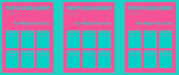 Kunst und Kultur als Magazin