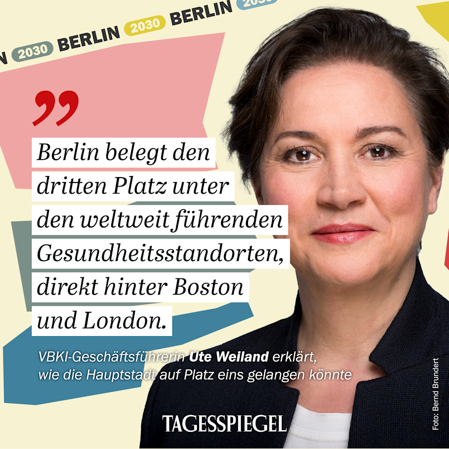 Berlin 2030 - Visionen für die Hauptstadt mit Ute Weiland