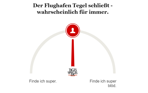 Umfrage zur Tegel-Schließung