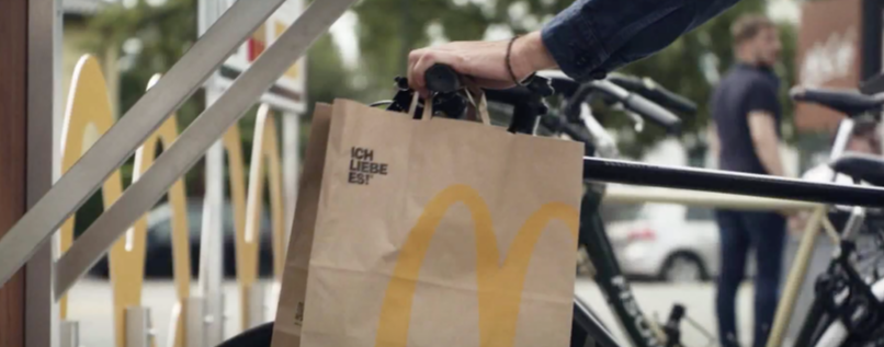 McDonald's radelt mit der Zeit