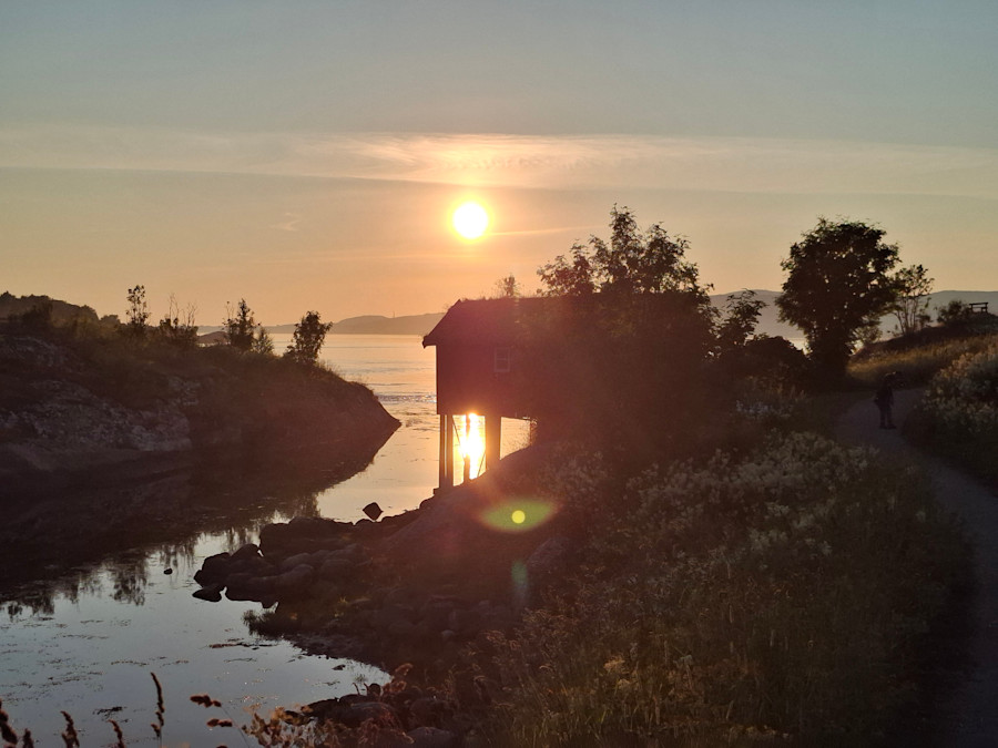 Urlaubsgrüße von Jürgen Heintz (Saltsraumen, Norwegen)