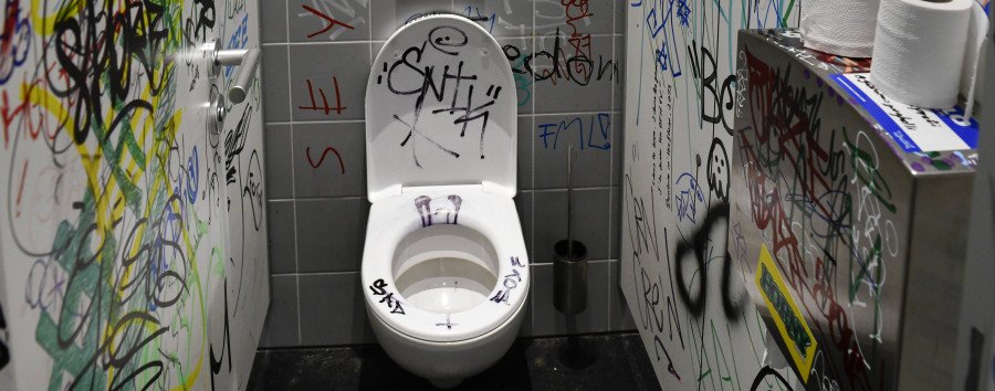 „Schmierereien auf den Toiletten gehören nicht zur akzeptierten Meinungskultur“
