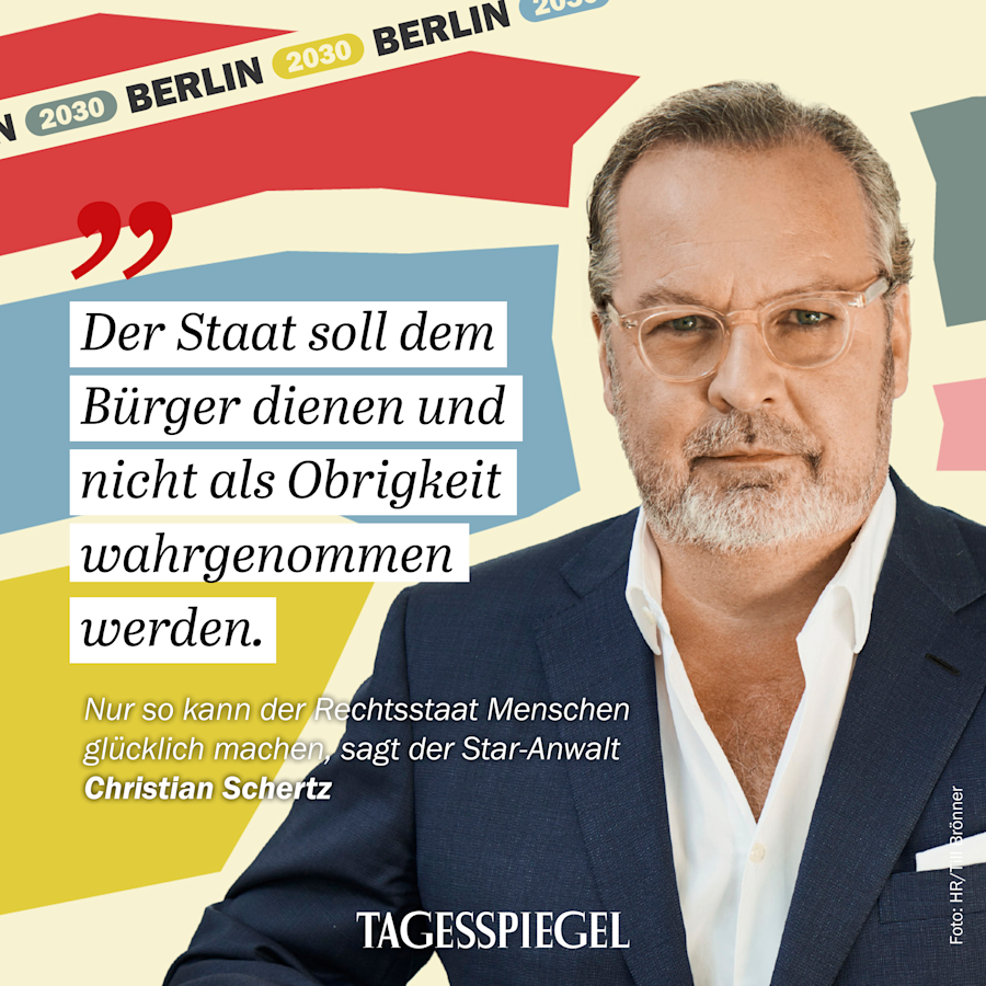 Berlin 2030 –Visionen für die Hauptstadt mit Christian Schertz