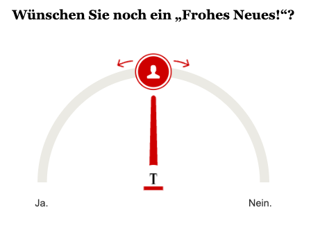 Opinary: Wünschen Sie noch ein „Frohes Neues“?